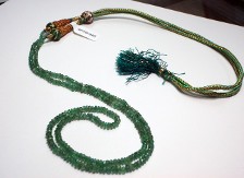 AAA Quality Emerald strands at trunk show prices for a limted time